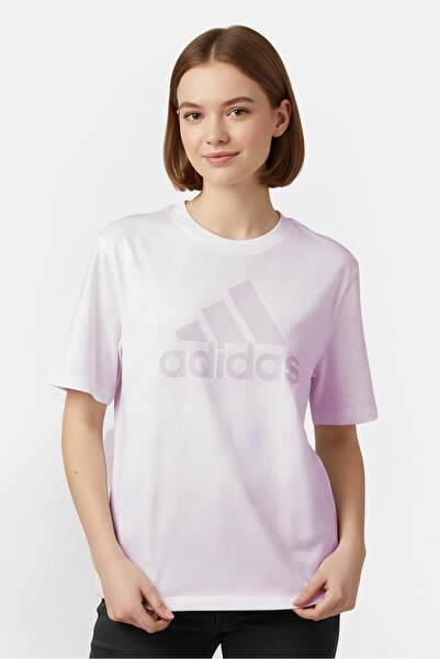 adidas Women Sportswear Fit Short Sleeve Outdoor T-Shirts, Lavender