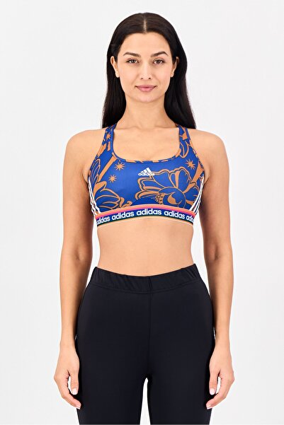 adidas x Farm Rio Women Padded Outdoor Sports Bra, Multicolor