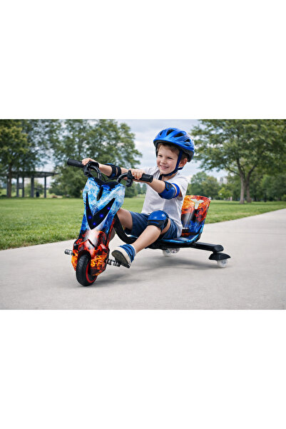 Scooter سكوتر درفت كهربائي ميني 36 فولت للأطفال -يتميز بتقنية البلوتوث،بوري،و...