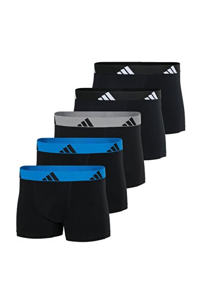 adidas Herren Boxershorts, 5er Pack - Trunks, Active Flex Cotton, Logo