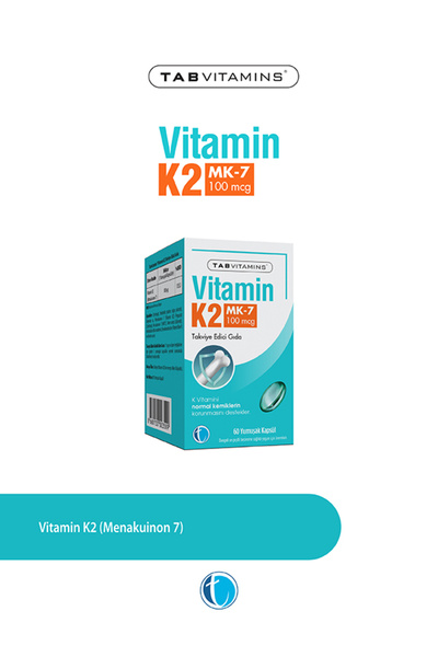 Tabvitamins Vitamin K2 60 Yumuşak Kapsül