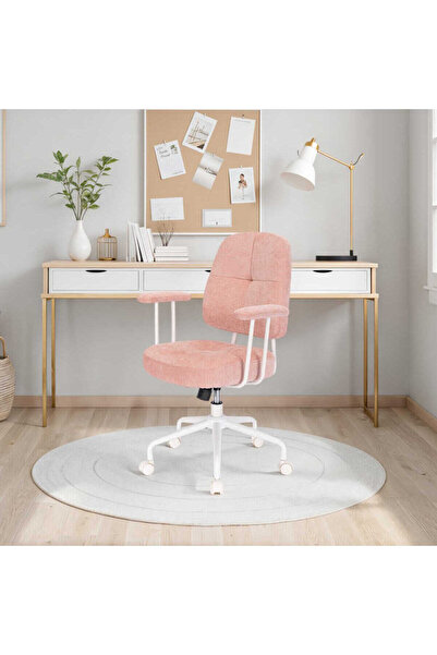 Adore Mobilya New York Çalışma Sandalyesi - Pembe 65x96,5-102,5x68 cm