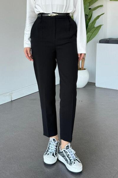 Hazamoda Pantaloni Linda Double Sns negri