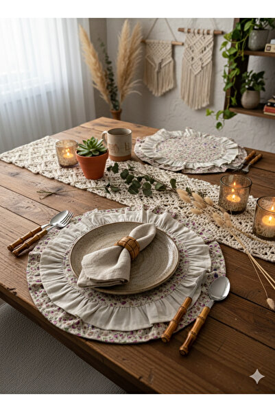 Doğa teks home VİNTAGE SUPLA (2 adet)