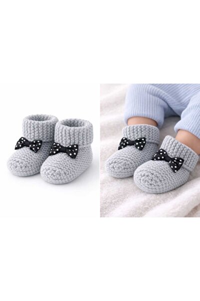 ANUK GRUP Baby Knitted Booties 0-6 Months