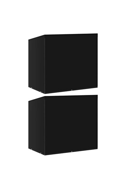 vidaxl أغطية مقاعد الأرجوحة قطعتين 6 فتحات 135x105x175 سم