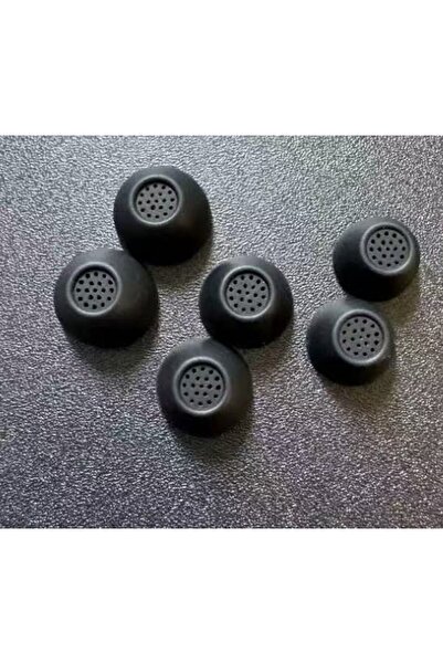 Choice طقم واحد من أغطية الأذن السوداء البديلة، أطراف أذن، خطافات أذن، سيليكو...