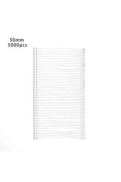 Choice10 50mm 5000 Pcs Standard Tagging Fasteners White Standard Tagging Barb...