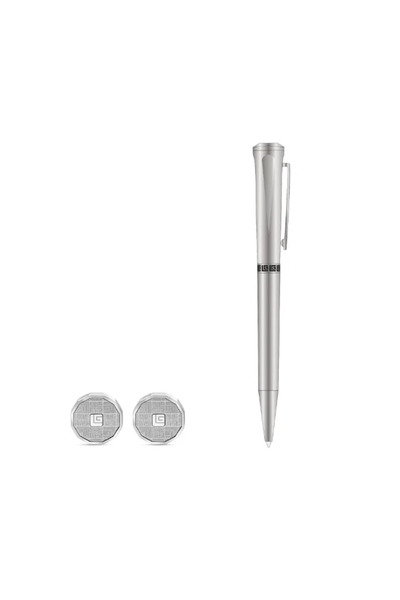 Guy Laroche طقم قلم وأزرار أكمام