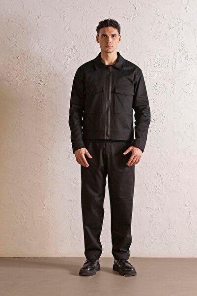 GMG FIRENZE Çift Cepli İçi Astarlı Erkek Dış Gömlek