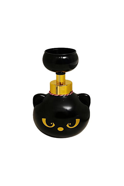 Choice 1pc Cute Cat Paw Foaming Soap Dispenser Black Foam Hand Soap Dispenser...