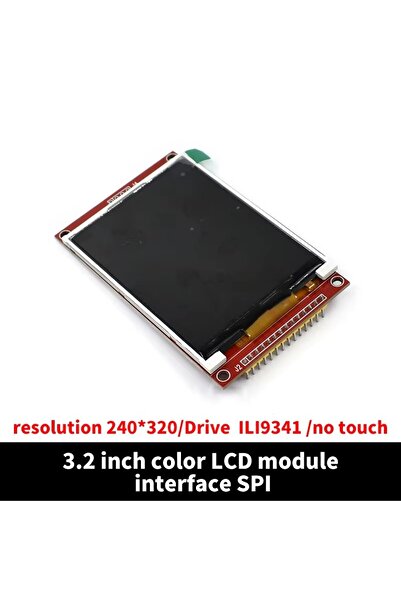 Choice وحدة شاشة TFT LCD مقاس 3.2 بوصة بدون شاشة لمس، مزودة بمعالج ILI9341، ب...