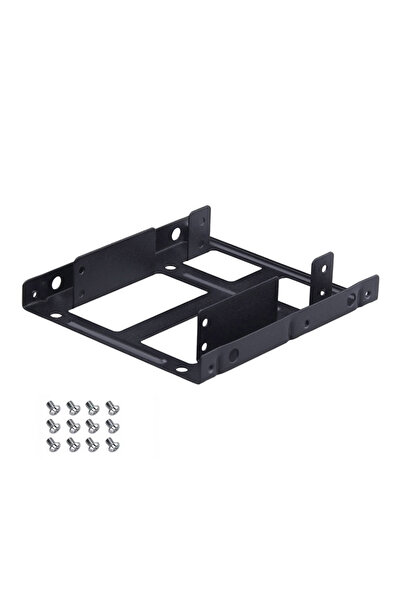 Choice black Metal Dual 2.5" To 3.5" Hard Drive Bay Mounting Bracket - 2 X 2....