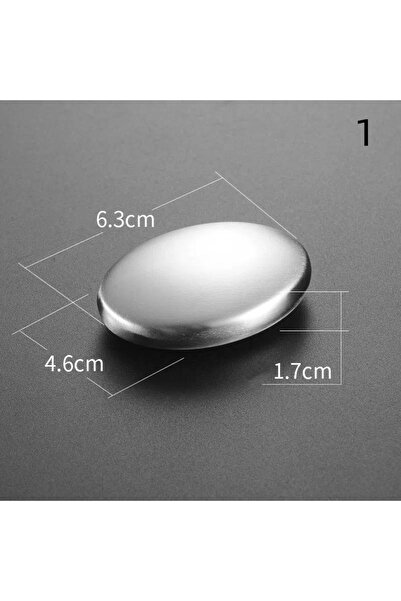 choice2 1 Oval Stainless Steel Deodorant Metal Soap Kitchen Garlic & Fish Deo...