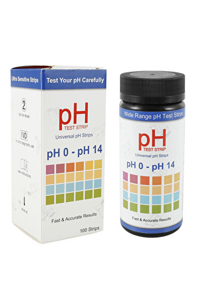 Choice ١٠٠ شريط اختبار حموضة التربة (من ٠ إلى ١٤) - سريع ودقيق - ورق اختبار ح...
