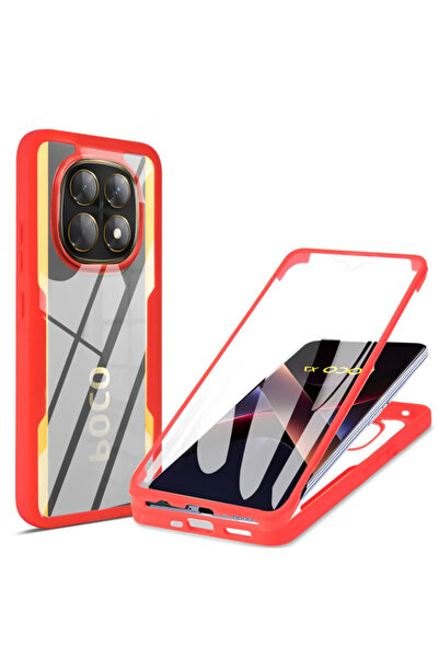 Choice Poco x7 Red 360 Full Cover Case For Mi Poco X7 X6 X5 Pro X3 NFC Funda ...