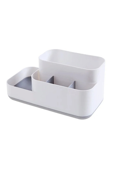 Choice 23x13x12cm Gray G5237B Creative Makeup Organizer Box with Drawer for D...