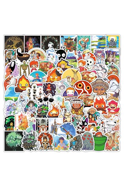 Choice ١٠٠ قطعة من ملصقات هاياو ميازاكي الكرتونية للهواتف المحمولة وأجهزة الك...