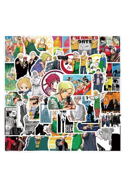 Choice ٥٥ قطعة ٥٦ قطعة ملصقات أيام ساكاموتو أساكورا شين ساكاموتو تارو ملصقات ...