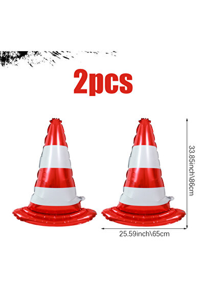 Choice Other 2pcs roadblocks 2pcs\6pcs-Racing theme balloon set, racing theme...