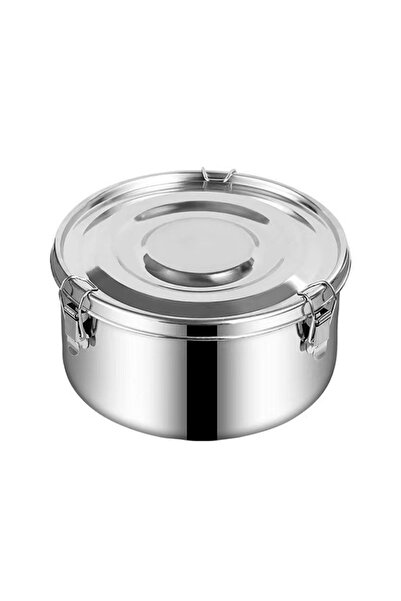 Choice علبة غداء جديدة من الفولاذ المقاوم للصدأ 304، دائرية الشكل، بسعة كبيرة...