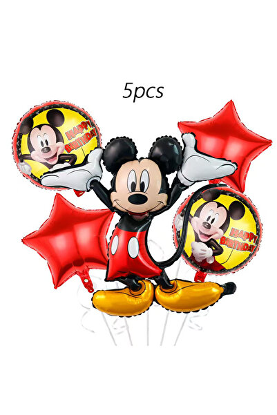 Miniso Other 5pcs 5pcs Disney Mickey Party supplies, Cute Mickey aluminium ba...