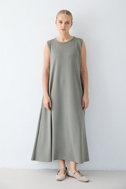 Melike Tatar Sleeveless Modal Dress 76-1007