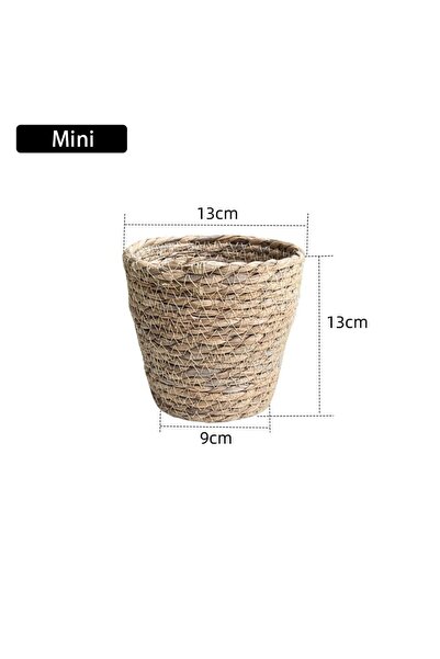 Choice Mini 1Pcs For Garden Terraces Flower Pot Basket Planter Basket Furnitu...