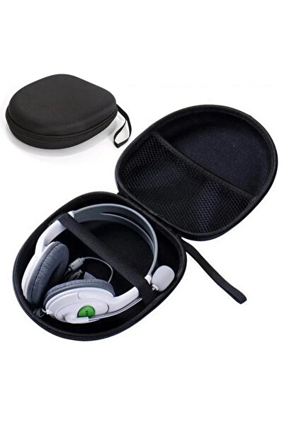 Choice حقيبة تخزين سماعات بلوتوث كبيرة الحجم قابلة للطي ومقاومة للصدمات مع غط...