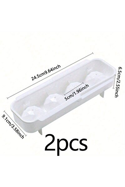 Choice قالبان يابانيان لصنع مكعبات الثلج، مناسبان لصنع كرات الثلج للويسكي، مص...