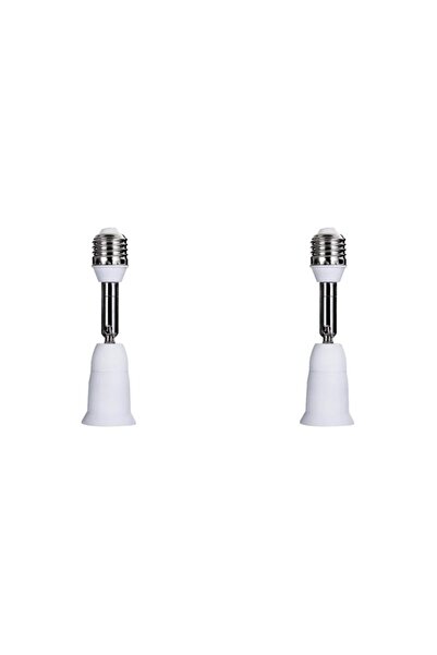 Choice قطعتان من مصابيح LED، مقبس E27، محول تمديد مرن، قاعدة تثبيت جدارية، وص...