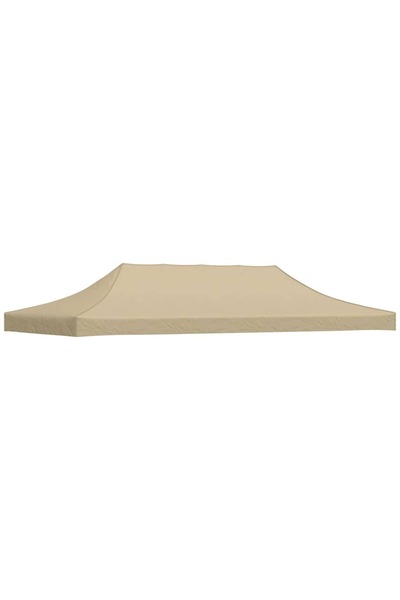vidaxl Party Tent Roof 6x3 m Beige 270 g/m²