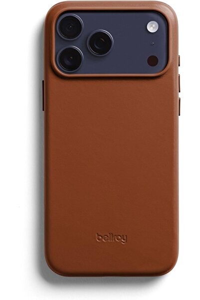 Bellroy Phone Case for iPhone 17 Pro Max (leather phone case) - Rust