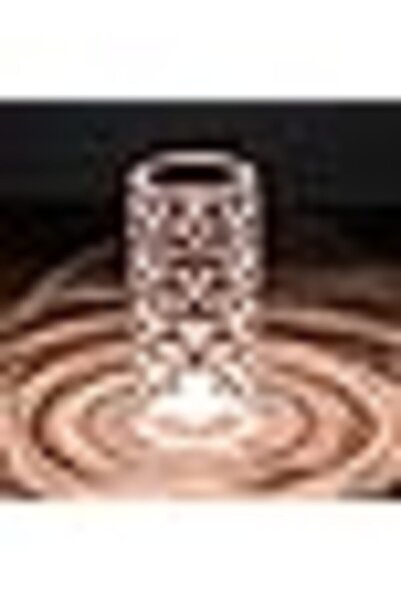 Arabest Table Lamp Rose Crystal Modern LED Cordless,Rechargeable Battery Touc...