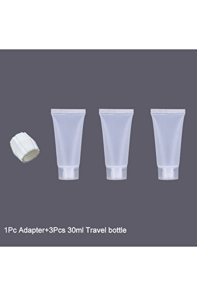 Choice 3Pcs 30ml Bottle Set Toothpaste Squeezer Adapter,No-Spill Tube Roller ...