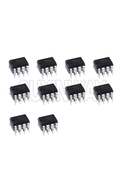 Choice 10PCS TL072CP DIP-8 TL072 IC Dual Operational Amplifier Chipset