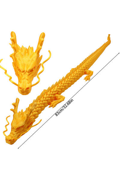 Choice تمثال تنين ذهبي قصة فضفاضة ، تحفة فنية رائعة على شكل مخلوق أسطوري، مثا...