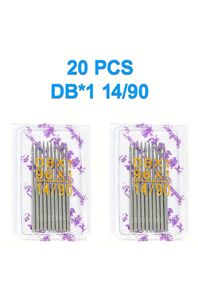 Choice1 Number 14 20 Pieces Of DBX1 Sewing Machine Needles In Sizes 9/65, 11/...