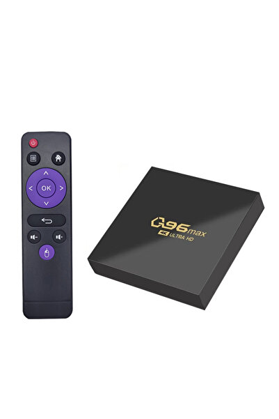 Choice جهاز استقبال تلفزيوني ذكي Q96 MAX Q96 MAX يعمل بنظام أندرويد، مزود بقا...