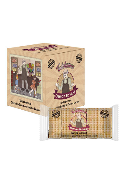 Tudobranco OSMAN BAKKAL GOFRET 140 GR X 10 'LU KOLİ
