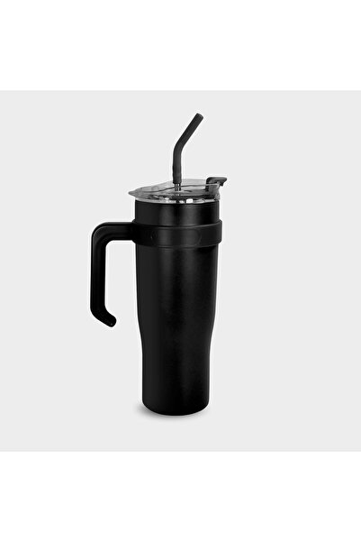 Feelings 40oz Insulated Stainless Steel Tumbler with Handle, Travel Coffee Mu...