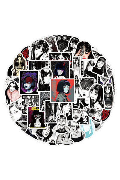 Choice 120 قطعة من ملصقات شخصيات مانغا الرعب الكلاسيكية لجوني إيتو، تومي أوزو...