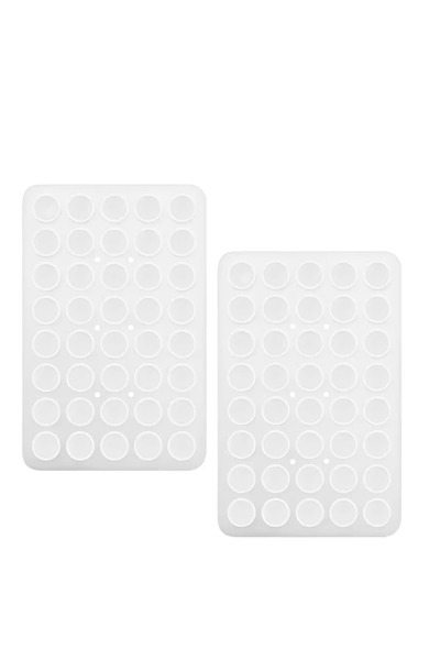 Choice حاملان للهاتف من السيليكون الأبيض مزودان بكوب شفط مزدوج الجوانب، ملحقا...