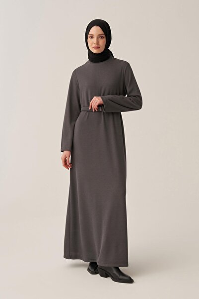 ALLDAY Anthracite Belt Buckle Dress