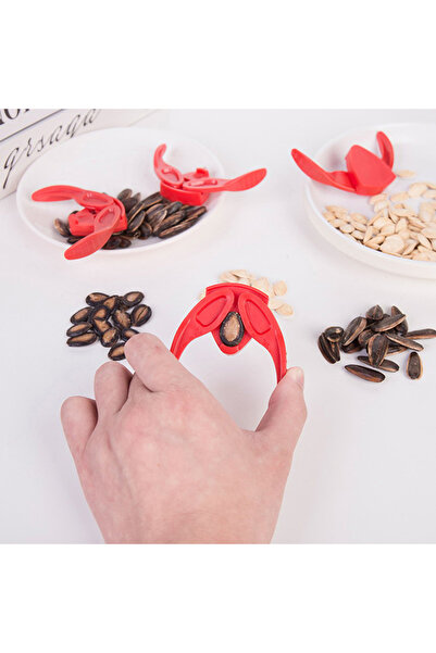 Choice أداة صغيرة بلاستيكية منزلية لتقشير بذور البطيخ، تساعد في تنظيف بذور عب...