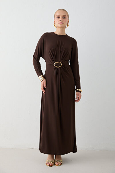 Melike Tatar Sandy Buckle Dress 68-6220