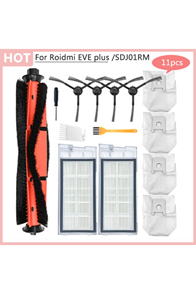 Choice 11 قطعة بديلة لفلتر هيبا للأرضيات، ملحقات منزلية، مكنسة روبوتية SDJ01R...