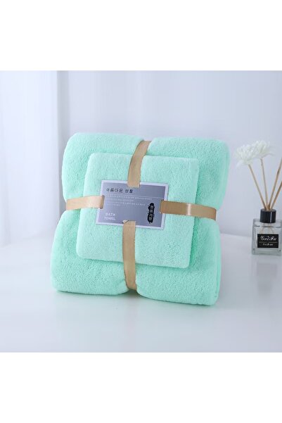 Choice green ‌2-Piece Bath Towel Set Super Soft Highly Absorbent Quick-Dry Co...