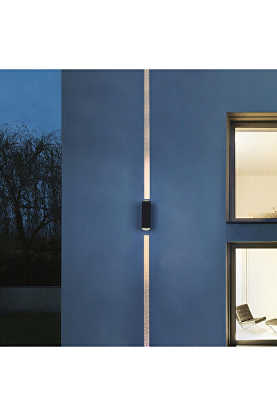 Choice 20W black Outdoor Wall Lights, LED Up Down Exterior Lighting IP65 Wate...