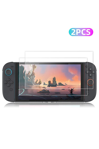 Choice 2PCS 1/2/3PCS Tempered Glass for Switch Nintendo 2 Screen Protector Tr...